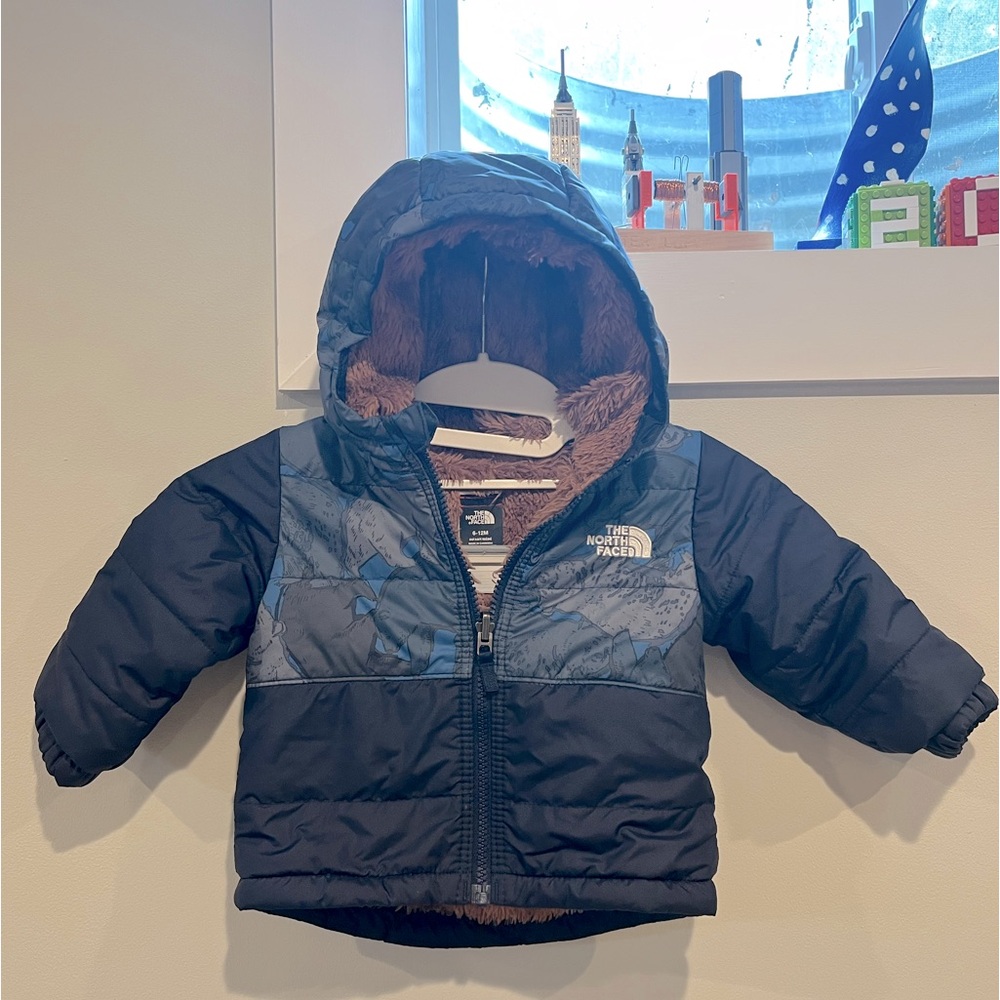 Baby North Face Reversible Winter Coat